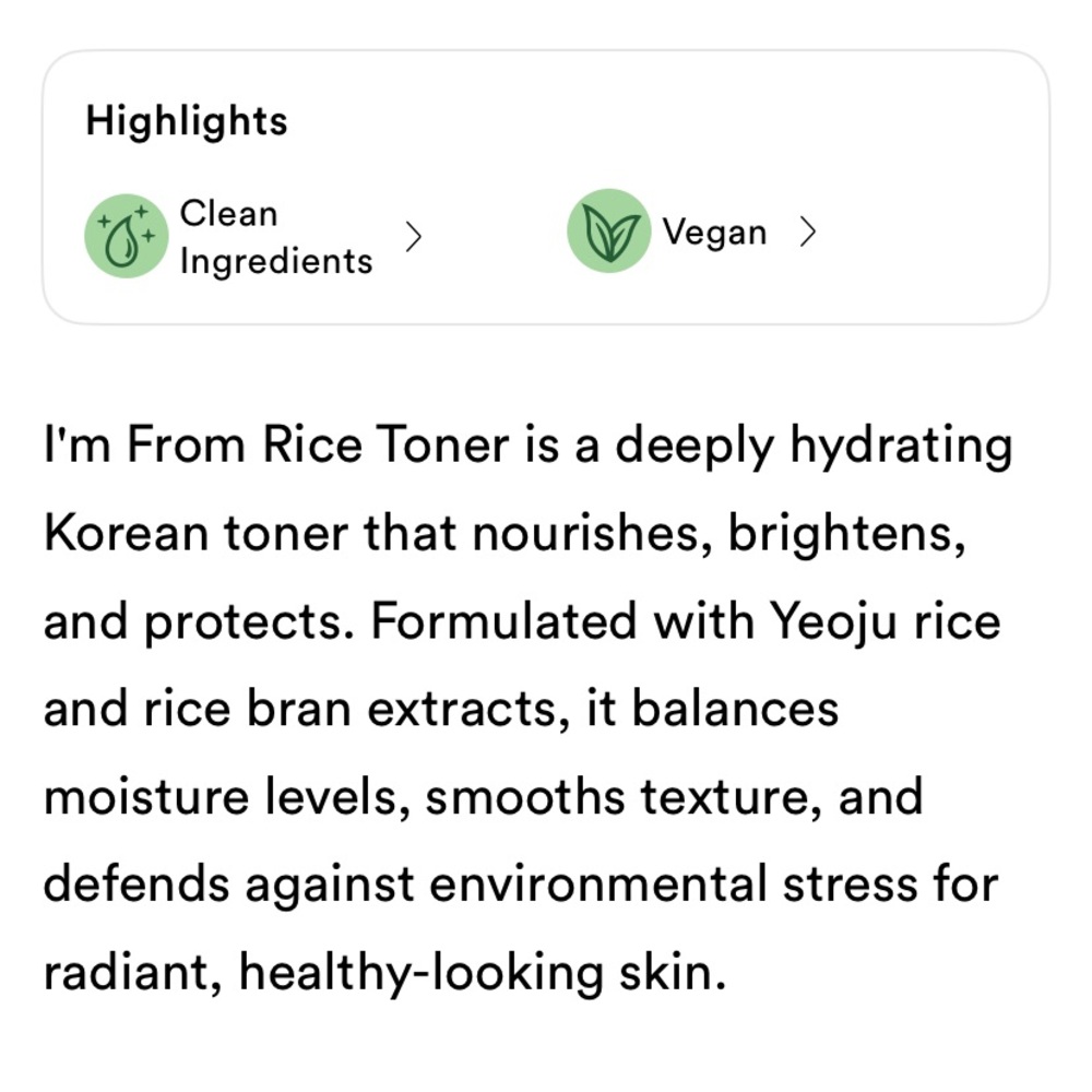 I’m From Rice Toner - Picture 5 of 6